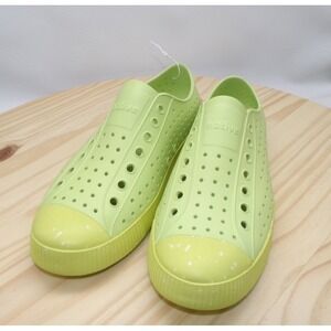 Native Jefferson Bloom Water Shoes Unisex Sunny Green M 9 / W 11 Perforated NWT